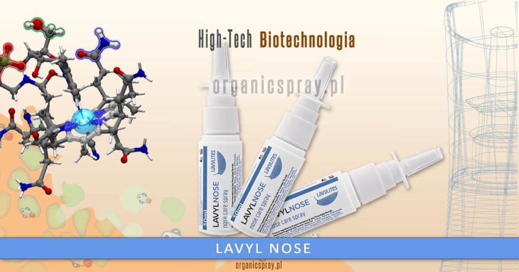Lavyl Nose spray do nosa lavylites produkty